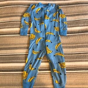 Banana Hanna Andersson zip-up sleeper pajamas